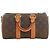 Louis Vuitton Brown Monogram Dust Keepall Bandouliere 25 - view 4