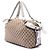 Tote Gucci Beige Medium GG Canvas Bamboo Bar - vista 2