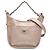 Chanel Pink Small Quilted Metallic Calfskin Jungle Stroll Hobo Rosa