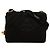 Chanel Black CC Diamond Quilted Suede Crossbody Preto