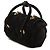 Chanel Black Mini Quilted Velvet Top Handle Flap Nero - vista 2