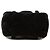 Chanel Black Mini Quilted Velvet Top Handle Flap Nero - vista 3
