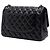Chanel Black Jumbo Classic Lambskin Double Flap Nero - vista 2