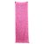 Stola in cashmere e seta Hermès Chaine d'Ancre Nero Rosa - vista 2