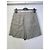 Autre Marque ZEUS+DIONE Short de lin Dionysus Cinza - vista 4