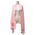 Stola Chanel 23C in misto cashmere e seta rosa - vista 5