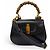 Mini borsa Gucci Bamboo 1947 Nero
