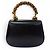 Mini borsa Gucci Bamboo 1947 Nero - vista 2