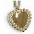 CHANEL B25 Coco Mark Pearl Heart Pendant Necklace Nero Bianco - vista 3