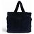 Borsa tote in spugna blu navy scuro Prada - vista 2