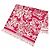 Serviette de bain en coton bordeaux Christian Dior - vue 2