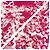 Serviette de bain en coton bordeaux Christian Dior - vue 3
