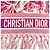 Serviette de bain en coton bordeaux Christian Dior - vue 5