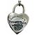Collana Return to Heart Lock di Tiffany & Co. Argento