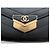 NUOVA BORSA CHANEL FLAP BAG PARIS HAMBURG CHEVRON A SPALLA HANDBAG Nero - vista 6