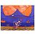 Hermès NUOVO FULLETTO DI SETA HERMES BALLADE DE HEIAN CARRE 90 BLUE DE HIDAKA - vista 8