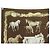 Hermès NUOVO FULLETTO QUADRATO DI SETA VINTAGE HERMES LES POULAINS 90 MARRONE - vista 2