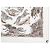 Hermès NUOVO FULLETTO HERMES LES GUEPARDS IN COTONE 80 BIANCO ROBERT DALLET - vista 4