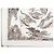Hermès NUOVO FULLETTO HERMES LES GUEPARDS IN COTONE 80 BIANCO ROBERT DALLET - vista 5