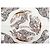 Hermès NUOVO FULLETTO HERMES LES GUEPARDS IN COTONE 80 BIANCO ROBERT DALLET - vista 6