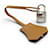 Hermès NEW SET HERMES PADLOCK + ZIPPER PULL WITH BELL KELLY BAG KEY Camel  - view 2