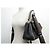 BORSA A MANO LOUIS VUITTON DOUBLE V M54439 IN PELLE NERA E TELA MONOGRAM - vista 6