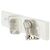 ORECCHINI DIOR LOGO CDEN IN METALLO ARGENTATO E STRASS + SACCHETTO Argento - vista 4