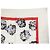 NUEVO PAÑOLÓN CHRISTIAN DIOR 120CM ESTAMPADO FLORAL SEDA ROJO BLANCO - vista 3