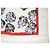 NUEVO PAÑOLÓN CHRISTIAN DIOR 120CM ESTAMPADO FLORAL SEDA ROJO BLANCO - vista 4
