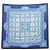 Hermès FULAR IN SETA HERMES JOYAUX DE L'ETE ANTOINE DE JACQUELOT CARRÉ 90 Blu