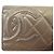 CHANEL CAMBON LOGO CC QUILTED LEATHER WALLET BRONZE - view 5