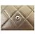 CHANEL CAMBON LOGO CC QUILTED LEATHER WALLET BRONZE - view 7
