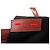 NUEVO BOLSO SAINT LAURENT LE 5 À 7 657228 CUERO PINTADO BRICK HOBO BAG Roja - vista 14