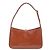 NUEVO BOLSO SAINT LAURENT LE 5 À 7 657228 CUERO PINTADO BRICK HOBO BAG Roja - vista 2