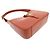 NUEVO BOLSO SAINT LAURENT LE 5 À 7 657228 CUERO PINTADO BRICK HOBO BAG Roja - vista 3
