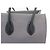 Céline BORSA CELINE LUGGAGE PHANTOM MEDIUM IN TELA GRIGIA E PELLE NERA TOTE BAG - vista 16