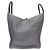 Céline BORSA CELINE LUGGAGE PHANTOM MEDIUM IN TELA GRIGIA E PELLE NERA TOTE BAG - vista 3