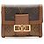 Louis Vuitton Reverse Monogram Dauphine Compact Wallet Braun