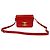 Céline Borsa Celine Classique Triomphe in pelle rossa Rosso