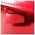 Céline Borsa Celine Classique Triomphe in pelle rossa Rosso - vista 10