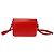 Céline Borsa Celine Classique Triomphe in pelle rossa Rosso - vista 3