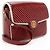 Tory Burch Robinson Schultertasche aus gestepptem Lackleder Rot - Ansicht 2