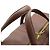 Hermès Bolsa Boston Hermes Victoria 50 em couro marrom - vista 4