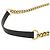 Borsa Louis Vuitton New Wave Chain Bag MM in pelle Nero - vista 5