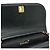 Borsa a Spalla Chanel Lambskin Matelasse Double Flap Nero - vista 6