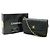 Borsa a Spalla Chanel Lambskin Matelasse Double Flap Nero - vista 9