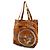 Hermès Borsa Tote Hermes Silky Pop Eco Dark Brown Marrone - vista 5