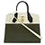 Borsa in pelle Louis Vuitton City Steamer MM Verde