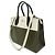 Borsa in pelle Louis Vuitton City Steamer MM Verde - vista 2