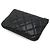 Pochette con zip Chanel Caviar Matelassé Small Nero - vista 2